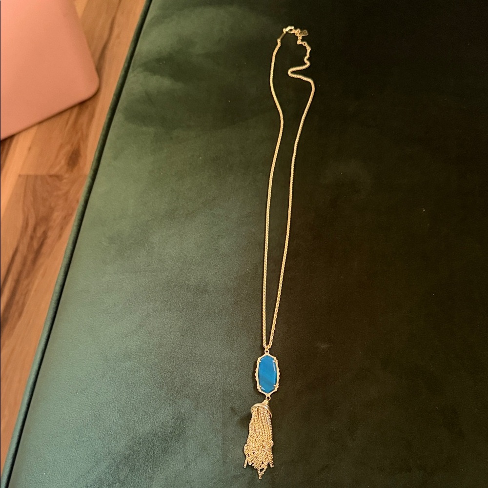 Kendra scott long necklace like new